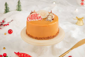 Christmas Special Tiramisu Bento Cake (Eggless) (300g)