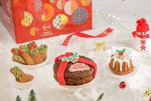 Christmas Assorted Desserts Hamper Box