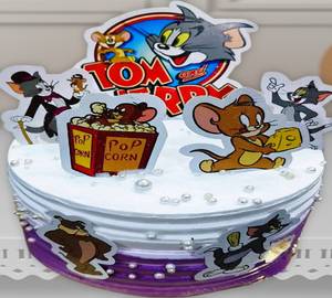 Tom & Jerry Photo Topper Theme Cake [1Kg]