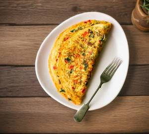 Egg double omlet