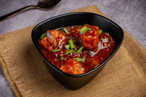 Chilli Paneer Gravy (jain)