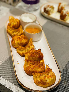 Peri Peri Fried Momos