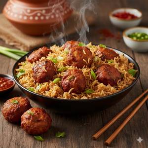 Manchurian fried rice