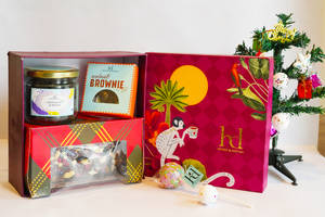 Christmas Pink Monkey Box