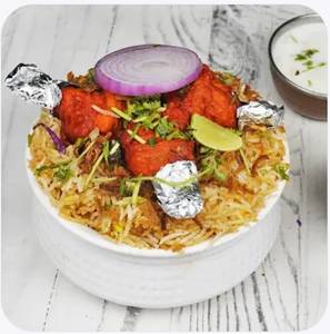 Chicken Drumstick Biryani 2Pc/6Pc (Drumstick/Bl)