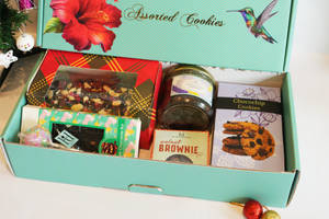 Christmas Large Assorted Cookie Box