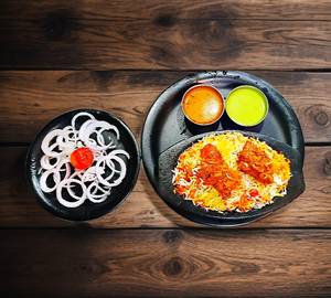 Hyderabadi special chicken biryani