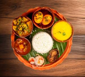 Egg Thali ( 2 Egg Curry)
