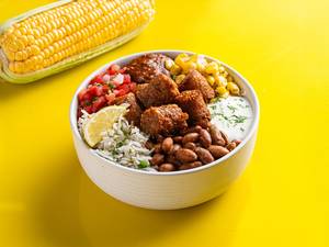 Crispy Chickpea Bullets Little Burrito Bowl
