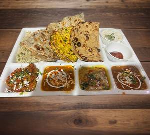 Rajwadi Veg Thali