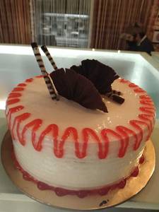 Egless litchi exotic cake