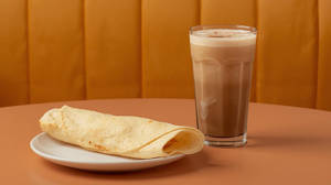 Plain Dosa & Hot/cold Drink