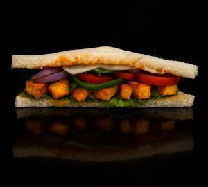 Paneer tikka sandwich