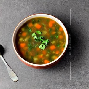 Mandi House Special Veg Soup