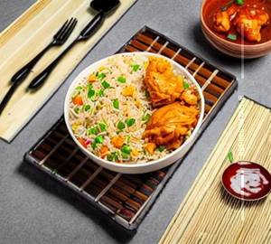 Chicken Triple Fried Rice