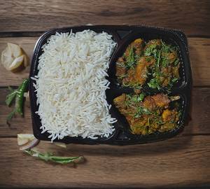 Basmati Rice With Chicken Masala