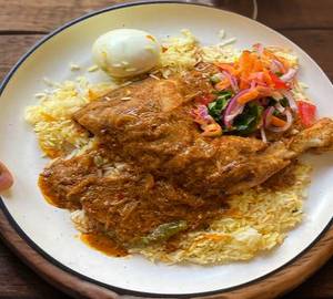 Chicken Roast And Biryani / Pulao ( Full )