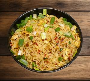 Veg Burnt Chilly Garlic Fried Rice