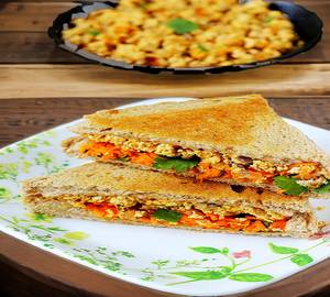 Schezwan Paneer Sandwich