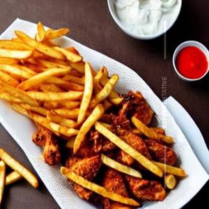 Jamican Chicken & Fries
