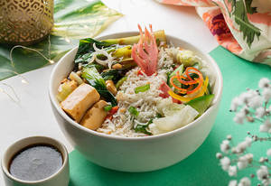 Soy Garlic Tofu & Bokchoy Meal Bowl