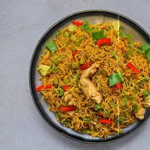 Chinese Chicken Bhel
