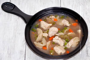 Chicken Dumpling Noodle Soup