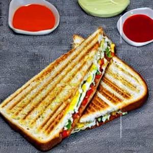Veg Paneer Toast Sandwich