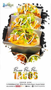 Peri Peri Paneer Tacos