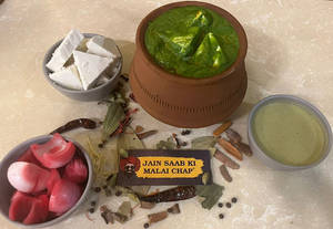 Clay Pot Palak Paneer[serves 2-3]