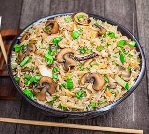 Mushroom fried rice