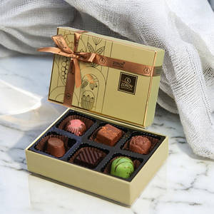 Pure Belgian Couverture Truffles And Pralines Box Of 6