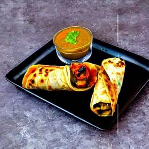 Paneer Achaari Tikka Frankie