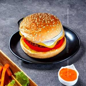 Veg cheese burger