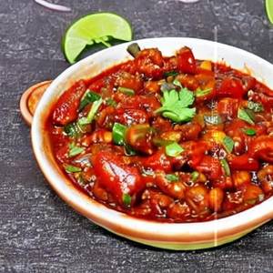 Mushroom Chilli            