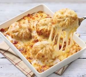 Paneer Tikka Pizza Momos (8 Pcs)