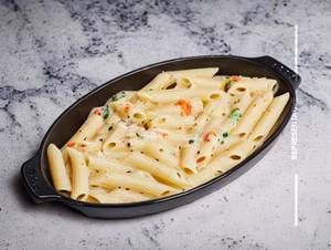 Cheese White Sauce Pasta