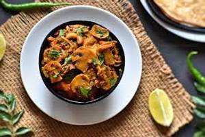 Mushroom Masala 1