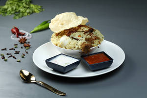One Piece Chicken Biriyani With Egg