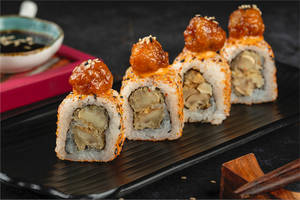 Mushroom Rock N Roll Sushi