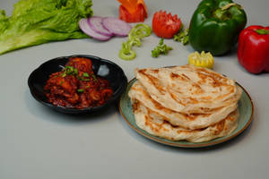 3 Pc Malabar Chicken With 2 Parotta