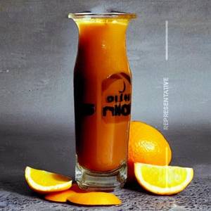 Orange juice cold brew
