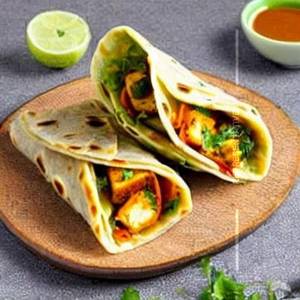 Tortilla Fish Amritsari Wrap