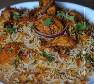 Chicken hyderabadi biryani