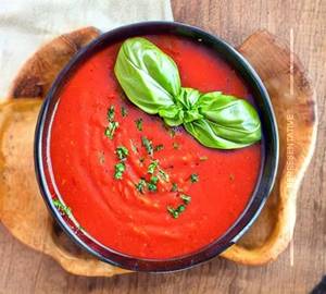 Tomato Basil Soup [Veg]