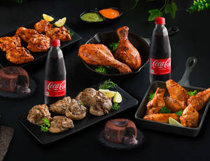 Any 4 Boxes of Bhatti Chicken [2 Cokes & 2 Choc...