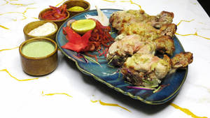 Bharwan Tangri Kabab (4 Pcs)
