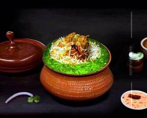 Veg Hyderabadi Dum Biryani
