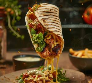 Cheese Chicken Shawarma Roll
