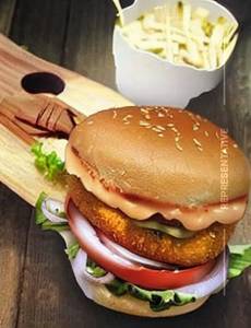 Paneer Tikki Burger